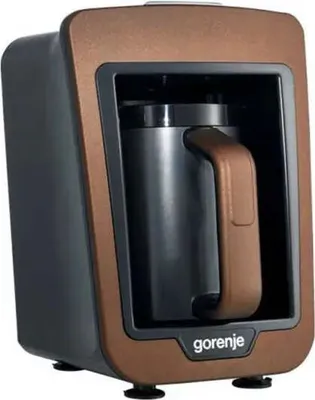 Produktbild von Gorenje ATCM730T, Türkische Kaffeemaschine, 0,27 l, Gemahlener Kaffee, 730 W, Schwarz, Braun