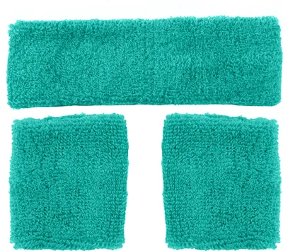 Produktbild von blaues Schweißbänder Set