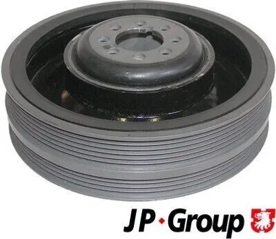 Produktbild von JP GROUP 1118302900 Riemenscheibe Kurbelwelle für AUDI A4 Avant (8ED, B7) 192mm 6-Rippen