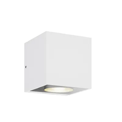 Produktbild von Arcchio LED-Außenwandlampe Tassnim, 1-fl., weiß, IP65