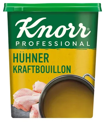 Produktbild von Knorr Hühner Kraftbouillon kräftig Großpackung für Gastro 1000g