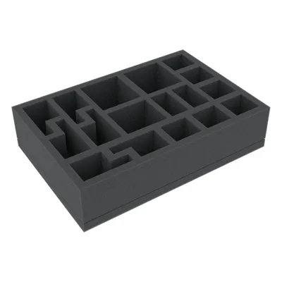 Obrázek produktu pro Pěnová vložka 218 × 147,5 × 50 mm – 17 přihrádek na stolní hry
