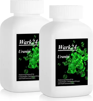 Produktbild von Wark24 Uranin 100g Fluorescein Dichtigkeitsprüfungen Strömungsanalyse (2er Pack)