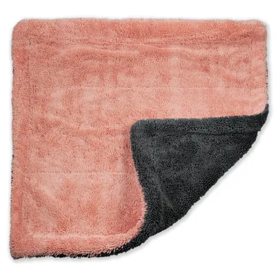 Produktbild von Premium Wasch- und Poliertücher für Auto und Haushalt Mikrofasertuch (Pink/Grau)
