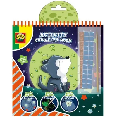 Produktbild von SES Creative 00118 Wasser-Malset für Kinder - Fördert Kreativität, Auswaschbar, Malbuch für Kinder, 3 Jahr(e), Karton