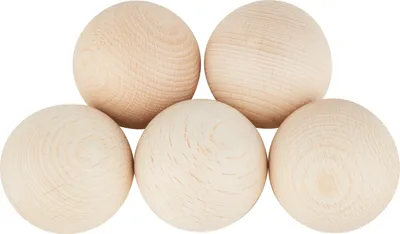 Produktbild von VBS Holzkugeln ohne Bohrung "Ø 40 mm" 5 Stück