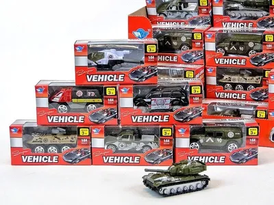 Obrázek produktu pro Sada kovových modelů tanků v měřítku 1:64 – ADAR