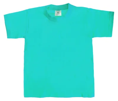 Immagine prodotto di Maglietta per bambini B&C, maniche corte FK126 (3-4) (turchese)