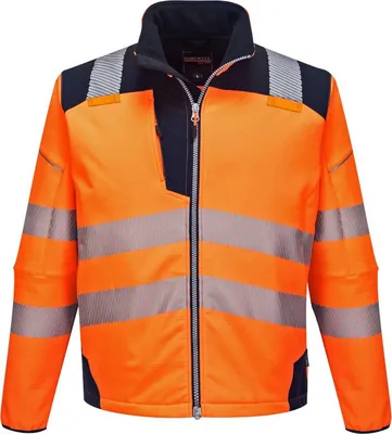 Produktbild von Portwest T402 PW3 Warnschutz-Softshelljacke Orange/Black Gr. S