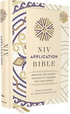 Produktbild von NIV Application Bible, Hardcover, Multi-Cream, Red Letter, Comfort Print