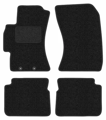 Produktbild von Velours-Fußmatten für Subaru Forester III 2008-2013 (SUV) – 4-tlg, Anthrazit, passgenau – Wielganizator ANTHRA