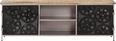 Produktbild von vidaXL TV-Schrank 120x30x40 cm Raues Mangoholz