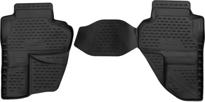 Zdjęcie produktu dla dywaniki 3D do CHEVROLET Silverado, 2014-2018, pickup z podwójną kabiną, 2 szt.
