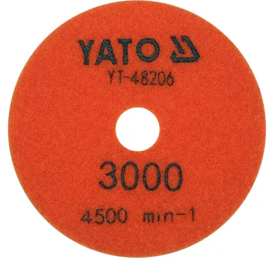 Produktbild von Diamantbeschichtete Schleifscheibe, Polierscheiben, Polierpad 100 mm, Körnung 3000