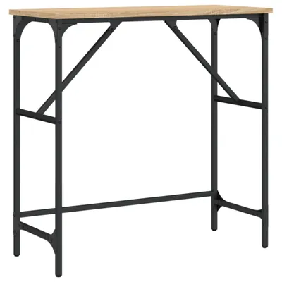 Zdjęcie produktu dla Stolik konsolowy, dąb sonoma, 75x32x75 cm