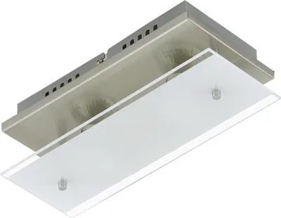 Produktbild von BRILONER LED-Deckenleuchte 3596-022 nickel-matt, 6 W, 500 lm, 3000 K