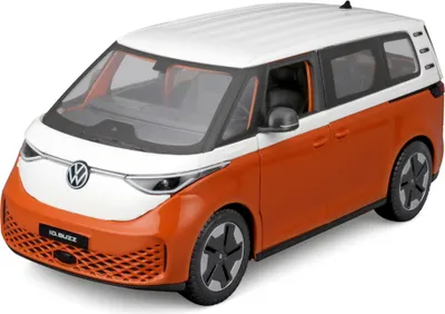 Produktbild von Maisto - 2023 Volkswagen ID.Buzz, weiß, orange metallic, 1:24