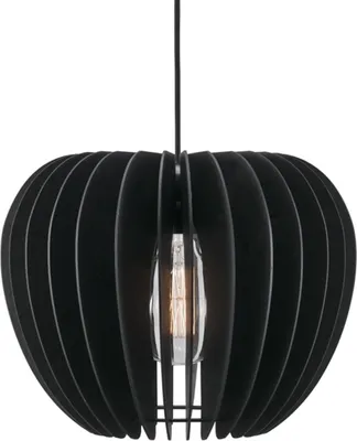 Produktbild von Nordlux TRIBECA 38 Pendelleuchte Holz Schwarz E27