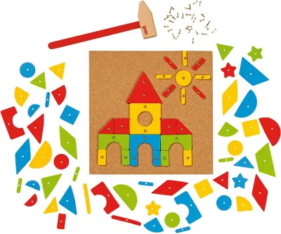 Produktbild von goki 58578 Hammerspiel, basic, bunt