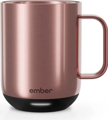 Obrázok produktu pre Ember Mug 2, Samostarný, 0,295 L, Pohár, Univerzálne, Čierna, Ružové zlato, 1 kusov