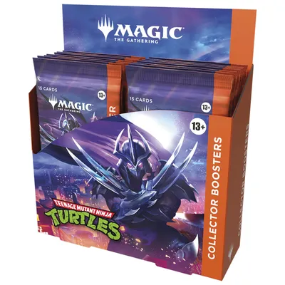 Produktbild von Magic the Gathering Teenage Mutant Ninja Turtles Sammler Booster Display (12) englisch