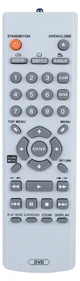 Imagen del producto de Control remoto de reemplazo, amplia compatibilidad para reproductores de DVD
