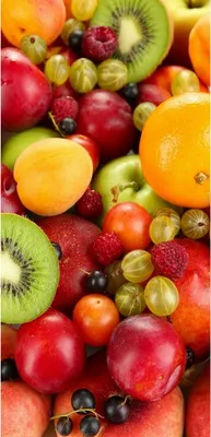 Produktbild von Textilposter Demi Obst XXL Banner Poster Stoff ca 90 x 180 cm