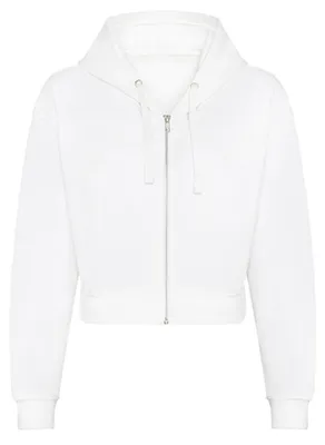 Produktbild von Just Hoods JH065 | Damen Jacke, WomenŽs Fashion Cropped Zoodie - Farbe: Arctic White - Größe: XS