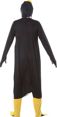 Immagine prodotto di Pinguino Carnevale Animale Costume Elegante Divertente Carnevale Animale Avventura Tunica Con Cappuccio Divertente Outfit Idea Costume Partito, Taglia: 52 - 54 (L) Colore: Bianco