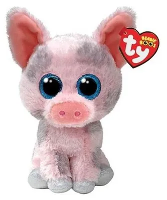 Zdjęcie produktu dla Beanie Boos Hambone - różowa świnka pluszowa 15 cm