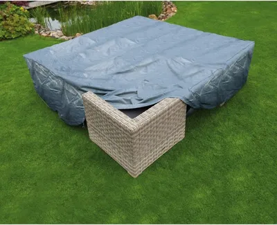 Immagine prodotto di Copertura per mobili da giardino Nature per tavolo basso e sedie 200x200x70 cm