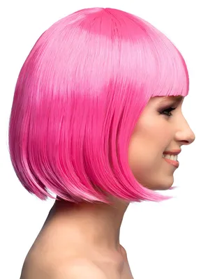 Produktbild von Boland 85889, Karnevalskostüm-Perücke, Erwachsener, Weiblich, Polyester, Pink, 200 g