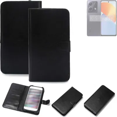 Produktbild von K-S-Trade Handyhülle Schutzhülle kompatibel mit Infinix Note 30 X6833B Handy Schutz Hülle Handyhülle Bumper schwarz 1x