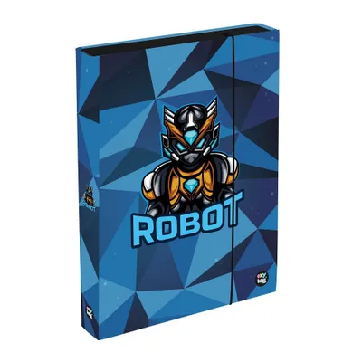 Image de Oxybag A4 Jumbo Notebook Box - OXY Sherpy Robot