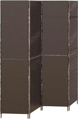 Immagine prodotto di Divider per stanze Marrone 195 x 180 cm polyrattan
