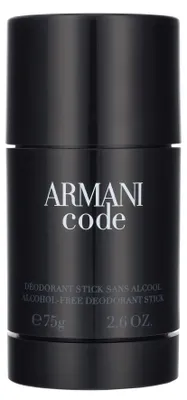 Produktbild von Giorgio Armani Armani Code 75ml, Männer, Deodorant, Deostift, Stab, 75 ml, Bergamotte, Zitrone