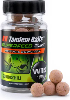 Produktbild von SuperFeed Pure Wafters 12 mm/30g Tintenfisch&Chili