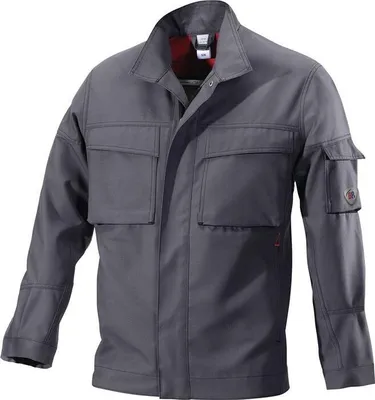 Image de Veste de travail BP® - gris foncé/noir - 60/62n