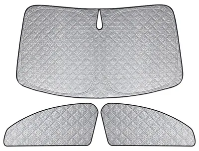 Immagine prodotto di Parasole per auto - 3 pezzi, oscuranti, per Ford F-500