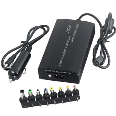 Produktbild von 100W 12-24V Universal Notebook Laptop Car DC Ladegerät AC Netzteil Adapter