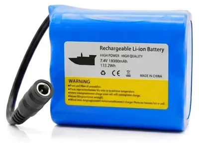Zdjęcie produktu dla Akumulator do Łodzie zanętowe, 18000mAh, iUni BT18, 7.4V, Litowo-jonowy, ładowalny