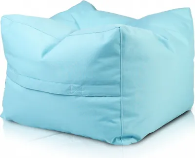 Obrázek produktu pro Křeslo Cubo Outdoor z polyesteru - Měkké a pohodlné - Moderní - Barva: M2 Světle modrá