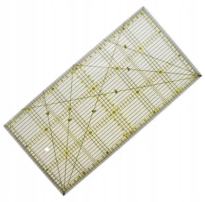 Produktbild von Patchwork Lineal 15x30cm Nähwerkzeug Messlineal