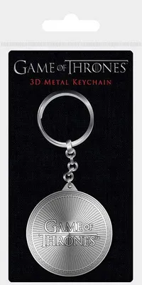 Produktbild von Game of Thrones - Logo - Schlüsselanhänger aus Metall