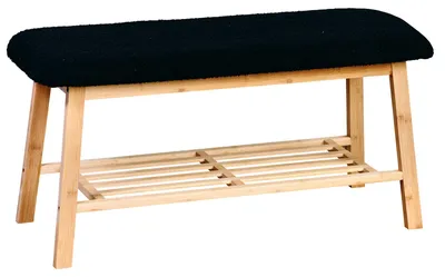 Produktbild von KESPER Bank mit gepolsterter Sitzfläche 90 x 34 x 45 cm Bambus 58305