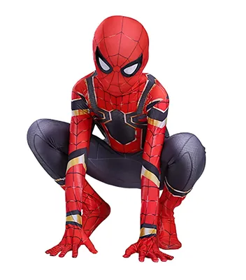 Produktbild von Kinderkostüm Superheld Spiderman mit Maske 110-122 M