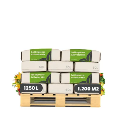 Obrázok produktu pre Zlepšovač pôdy – aktivačná zmes (1250 l – na 1250m2) - Organifer