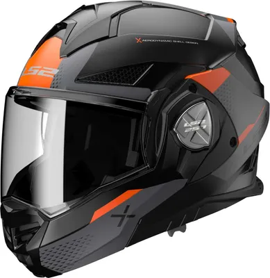 Produktbild von Ls2 Ff901 Advant X Oblivion Modularhelm Schwarz XS Schwarz XS