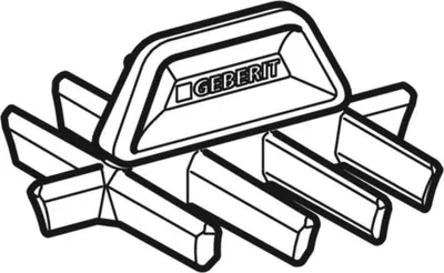 Produktbild von Geberit Kammeinsatz zu DWA d90 243568, 1 Stk.