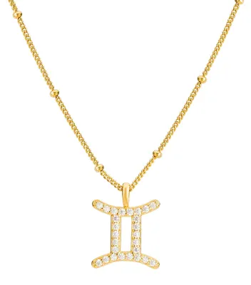 Produktbild von Brandlinger ® Sternzeichen Halskette Damen Silber 925. Sternzeichen Kette. Kette